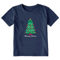 Toddler Meowy Catmas Cat Tree Short Sleeve Crusher Tee product image 1