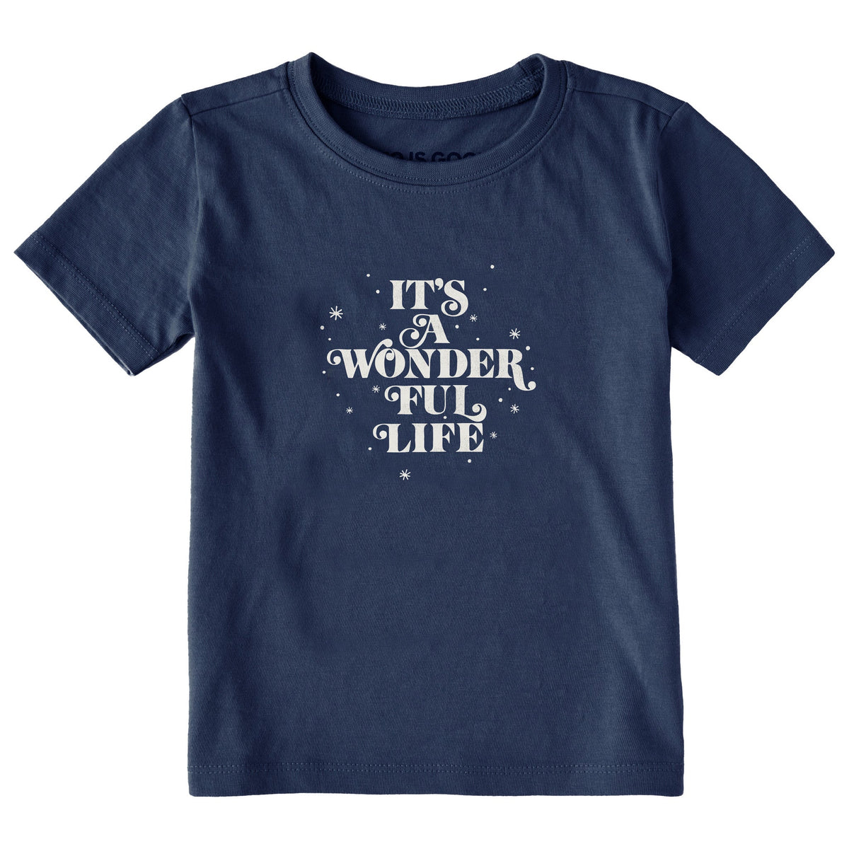 Toddler It's a Wonderful Life Stack Short Sleeve Crusher Tee product image 1