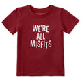 Toddler We're All Misfits Jumbled Short Sleeve Crusher Tee product image 1