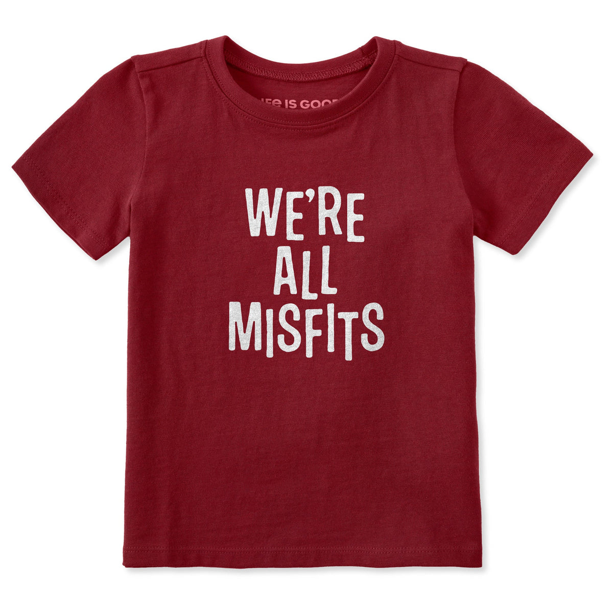 Toddler We're All Misfits Jumbled Short Sleeve Crusher Tee product image 3