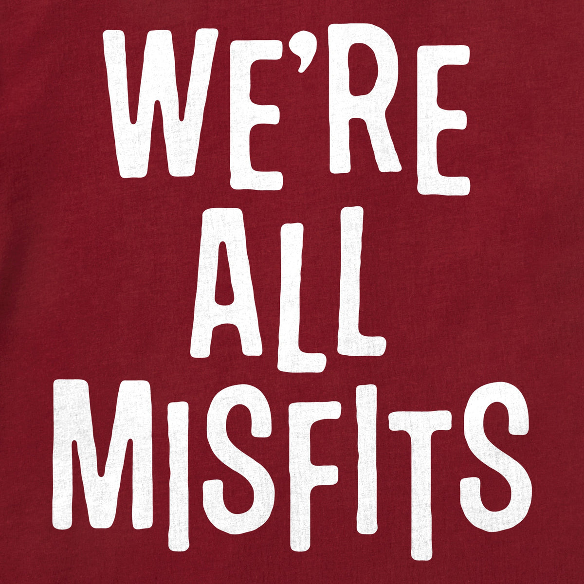 Toddler We're All Misfits Jumbled Short Sleeve Crusher Tee product image 4