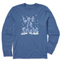 Men's Let it Snow Stack Long Sleeve Crusher Tee product image 1