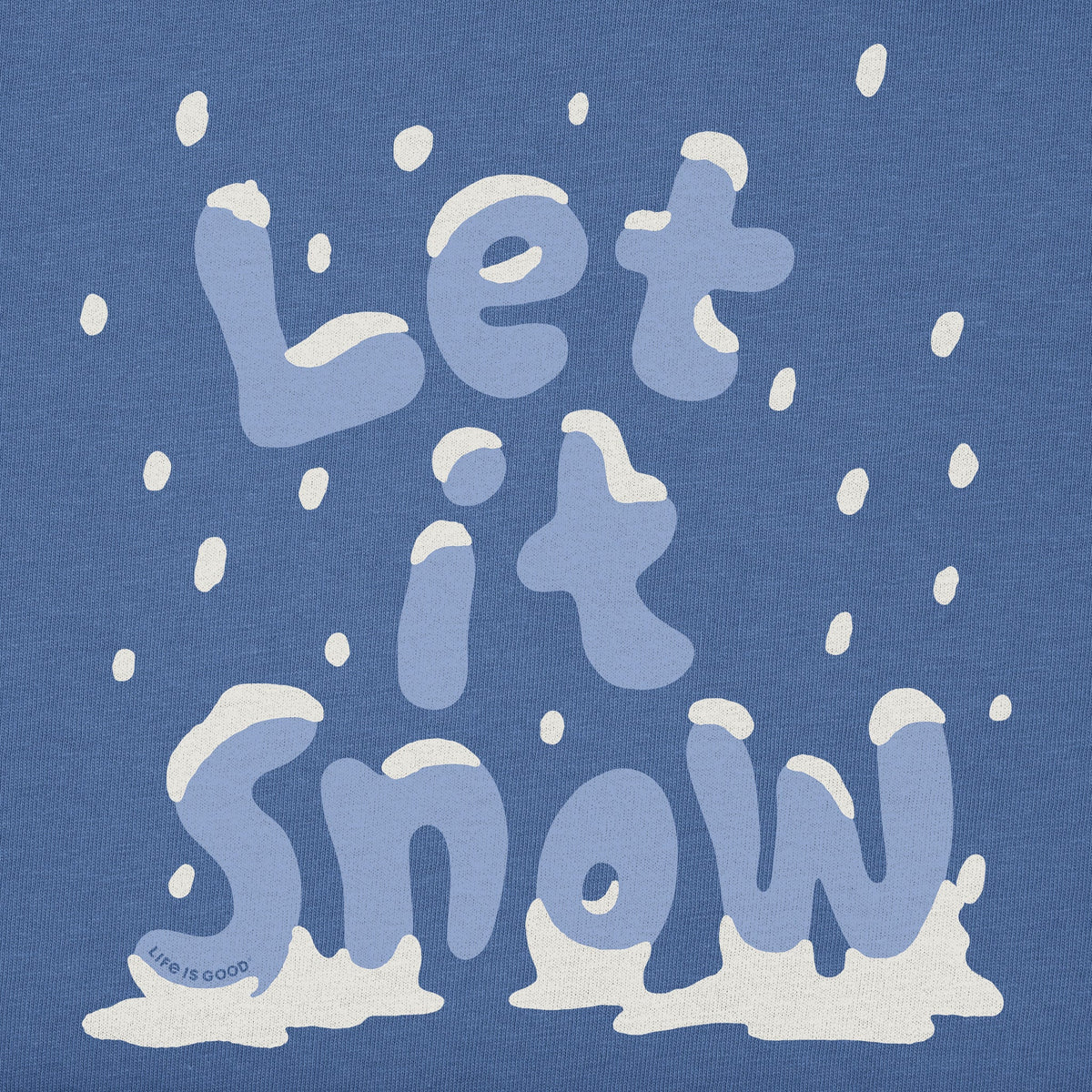 Men's Let it Snow Stack Long Sleeve Crusher Tee product image 2