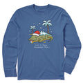 Men's Frozen Iguana Long Sleeve Crusher Tee product image 1