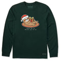 Men's Wake Me Up Before you Ho Ho Long Sleeve Crusher Tee product image 1