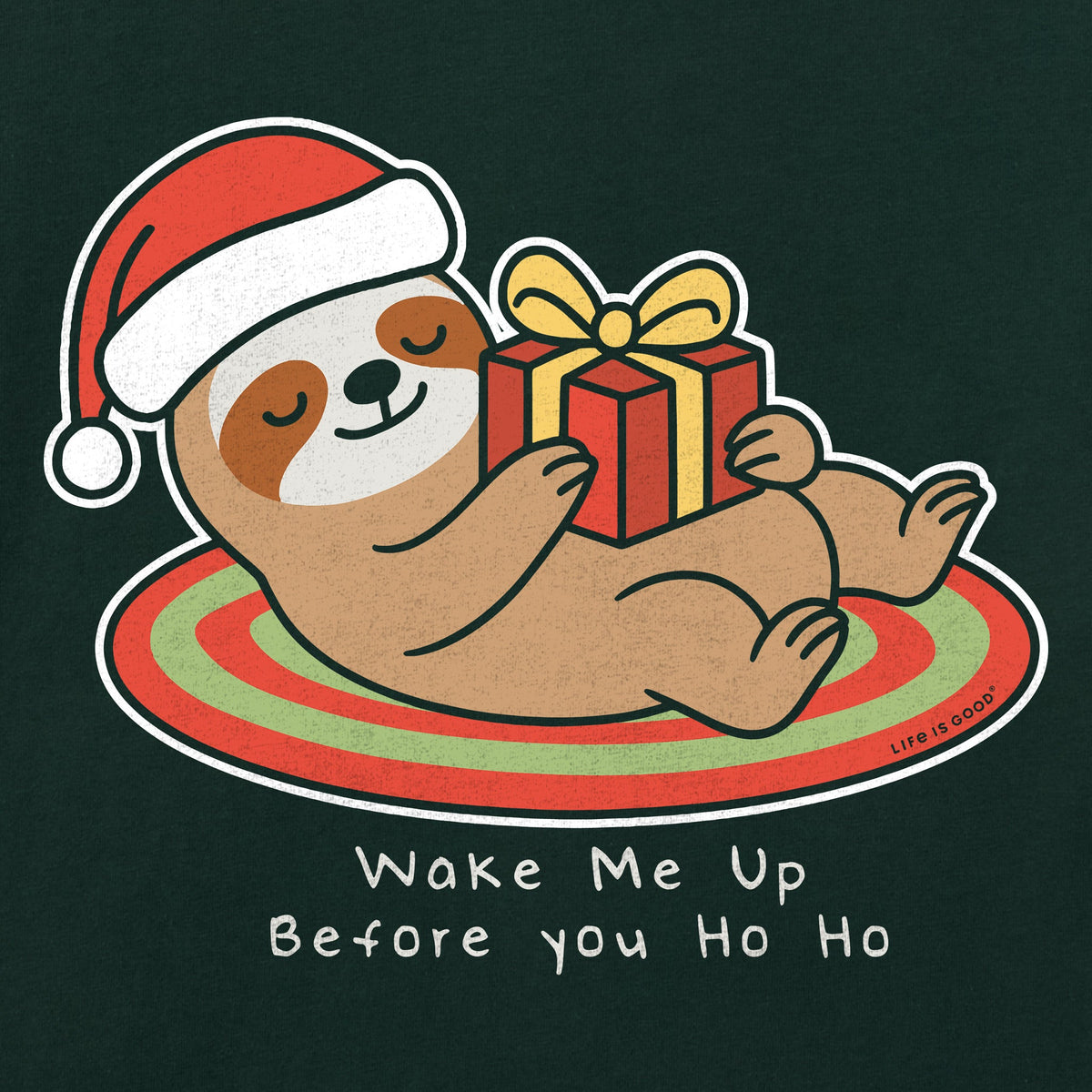 Men's Wake Me Up Before you Ho Ho Long Sleeve Crusher Tee product image 2