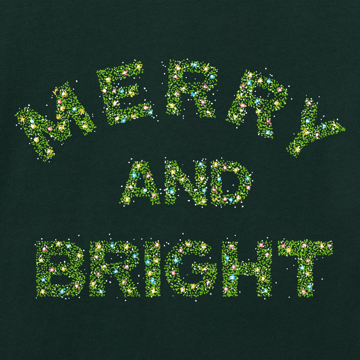 Men's Merry and Bright Sparkle Long Sleeve Crusher Tee product image 2