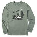 Men's Warm Christmas Even Long Sleeve Crusher Tee product image 1