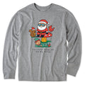 Men's Little Forest Santa Long Sleeve Crusher Tee product image 1