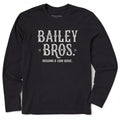 Men's Bailey Bros Official Long Sleeve Crusher Tee product image 1
