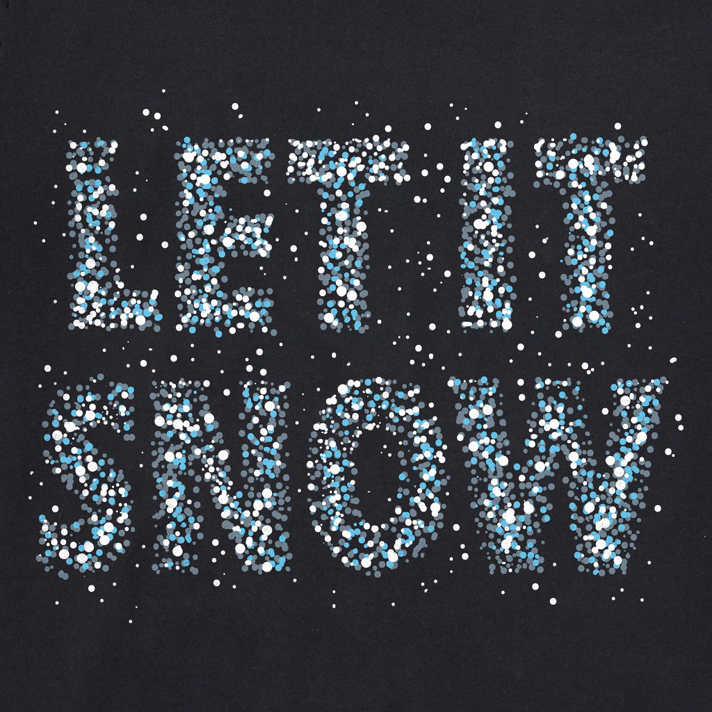 Men's Let it Snow Sparkle Long Sleeve Crusher Tee product image 2