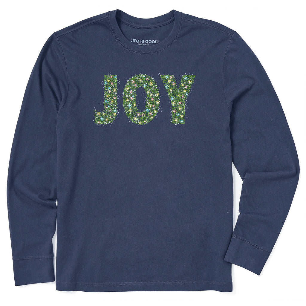 Men's Joy Sparkle Long Sleeve Crusher Tee product image 1