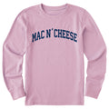 Kids Mac N' Cheese Arch Long Sleeve Crusher Tee product image 1
