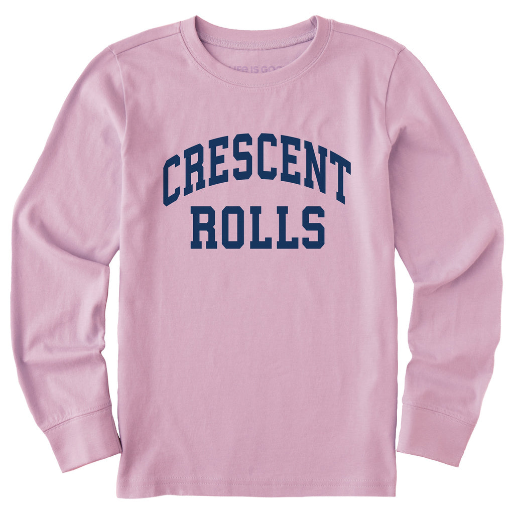 Kids Crescent Rolls Arch Long Sleeve Crusher Tee product image 1