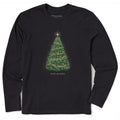 Men's Peace on Earth Tree Long Sleeve Crusher Tee product image 1