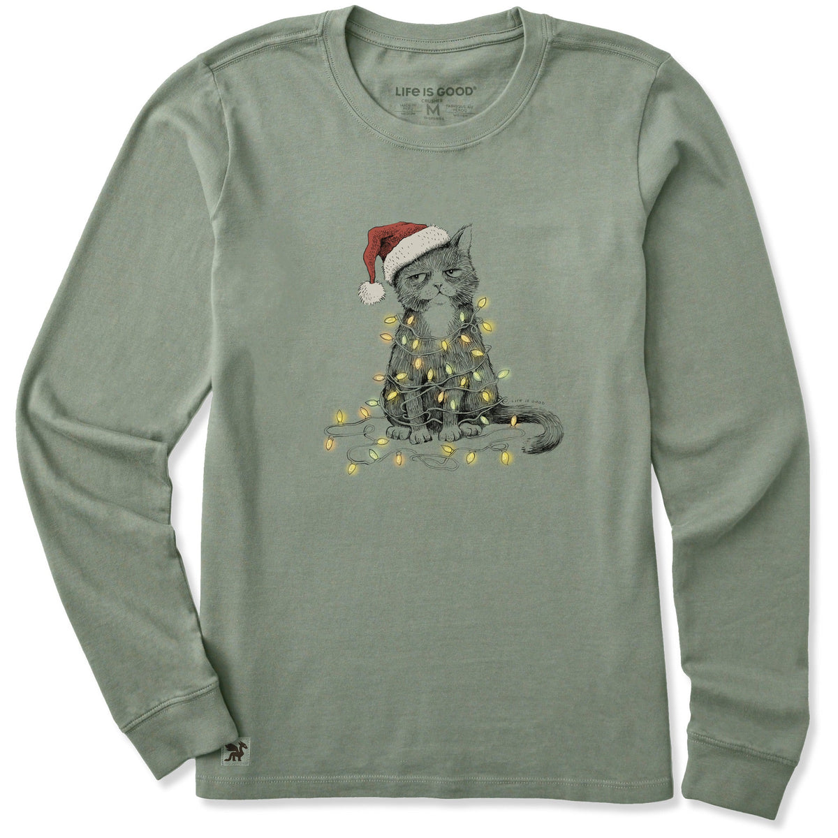Women's Tangled & Unbothered Long Sleeve Crusher Tee