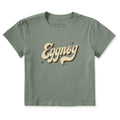 Women's Eggnog Script Crusher-LITE Shrunken Tee product image 1