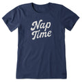 Women's Nap Time Script Short Sleeve Crusher Tee product image 1
