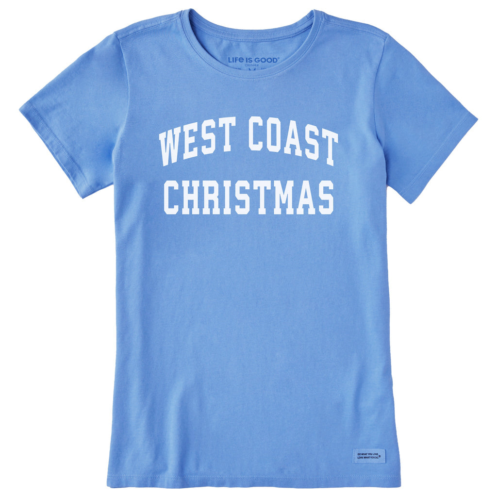 Women's West Coast Christmas Arch Short Sleeve Crusher Tee product image 1