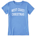 Women's West Coast Christmas Arch Short Sleeve Crusher Tee product image 1