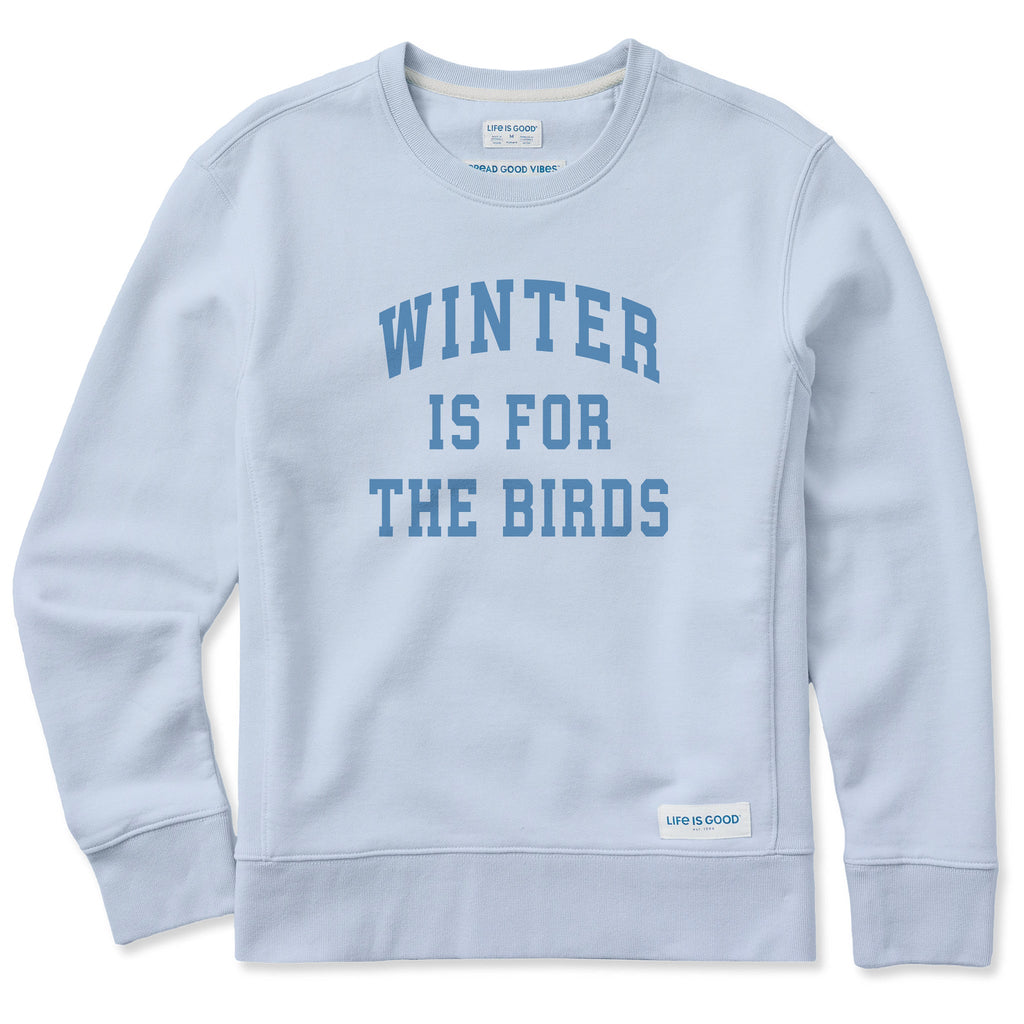 Women's Winter is for the Birds Arch Simply True Fleece Crew