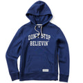 Women's Don't Stop Believin' Arch Simply True Fleece Hoodie product image 1