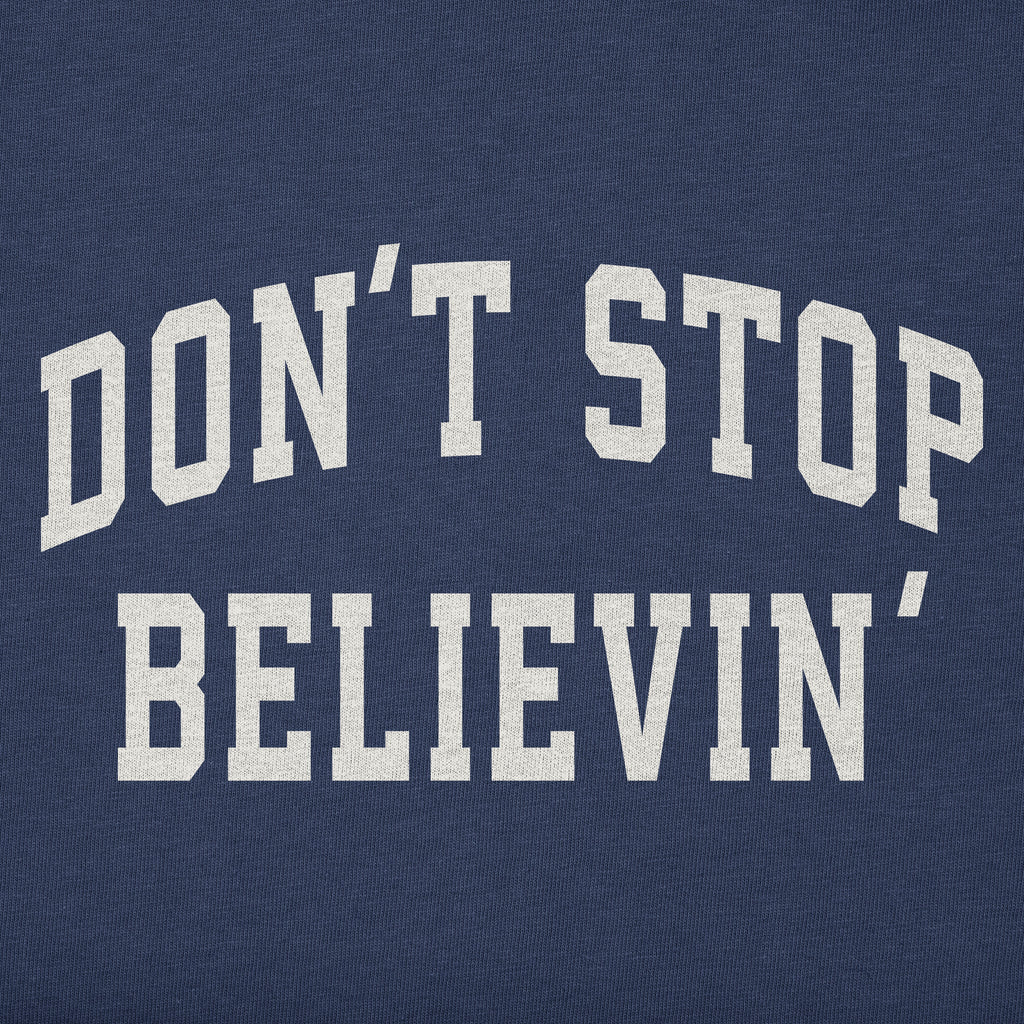 Women's Don't Stop Believin' Arch Simply True Fleece Hoodie product image 2