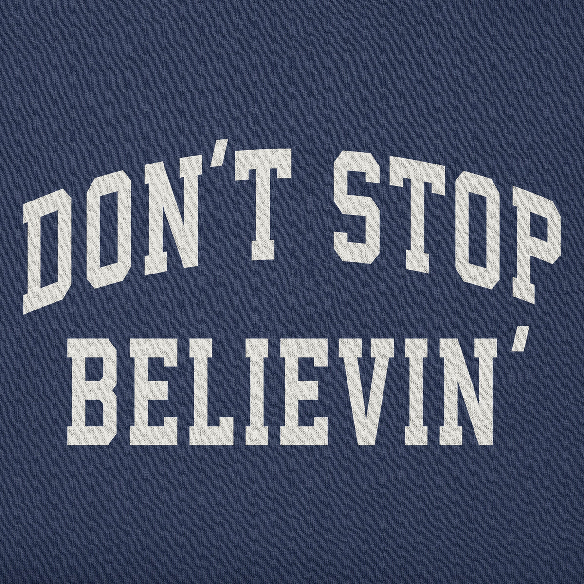 Women's Don't Stop Believin' Arch Simply True Fleece Hoodie product image 2
