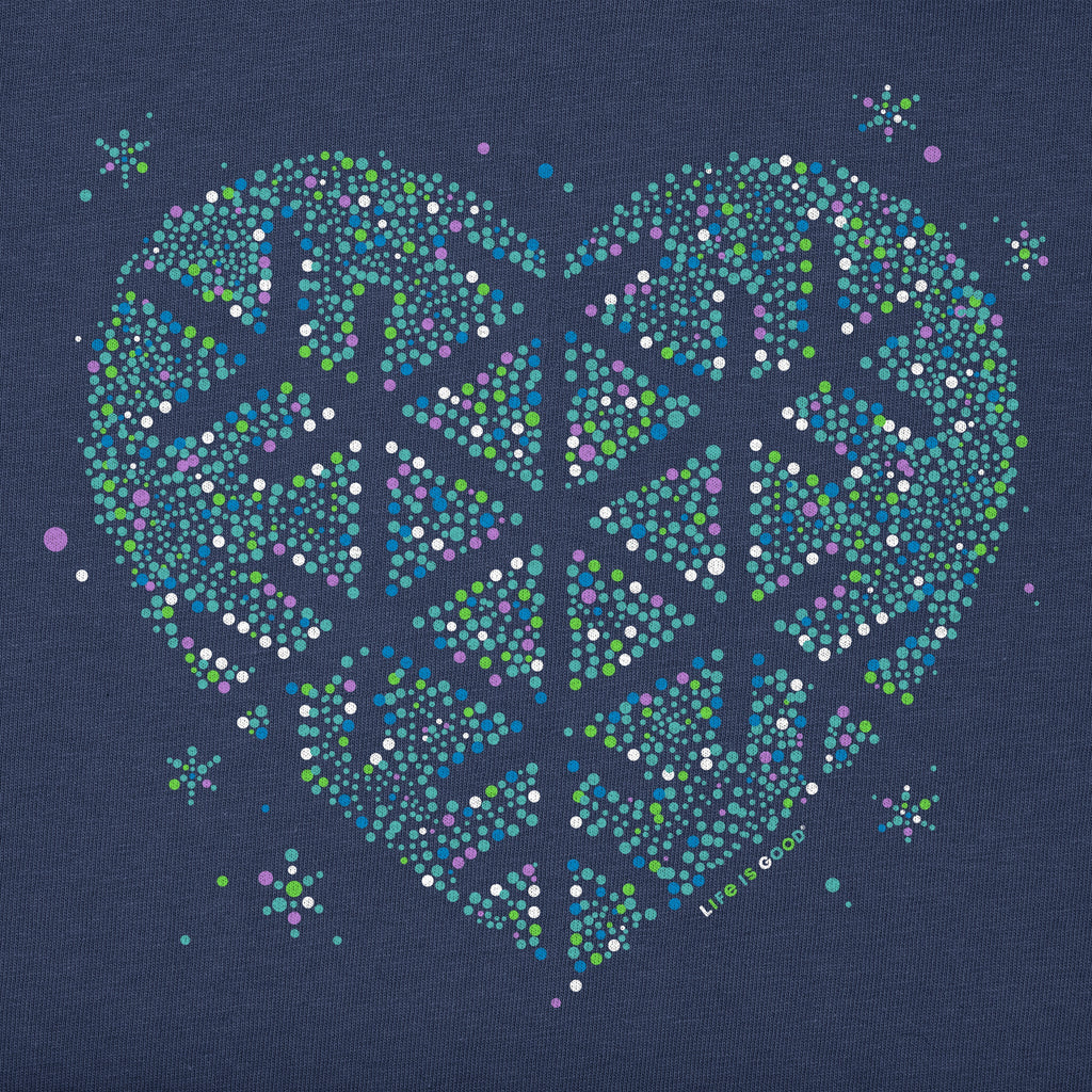 Women's Heart Snowflake Simply True Fleece Hoodie product image 2