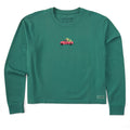 Women's Little Tree in Truck Long Sleeve Crusher Boxy Tee product image 1