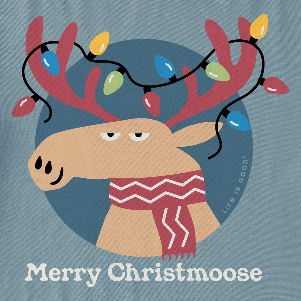 Women's Merry Christmoose Lights Long Sleeve Crusher Boxy product image 2
