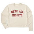 Women's We're All Misfits Arch Long Sleeve Crusher Boxy Tee product image 1