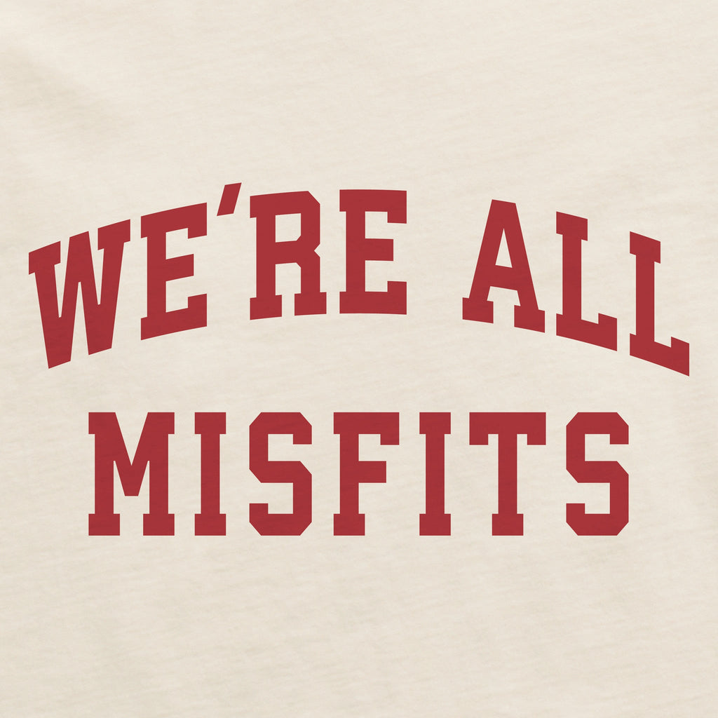 Women's We're All Misfits Arch Long Sleeve Crusher Boxy Tee product image 2