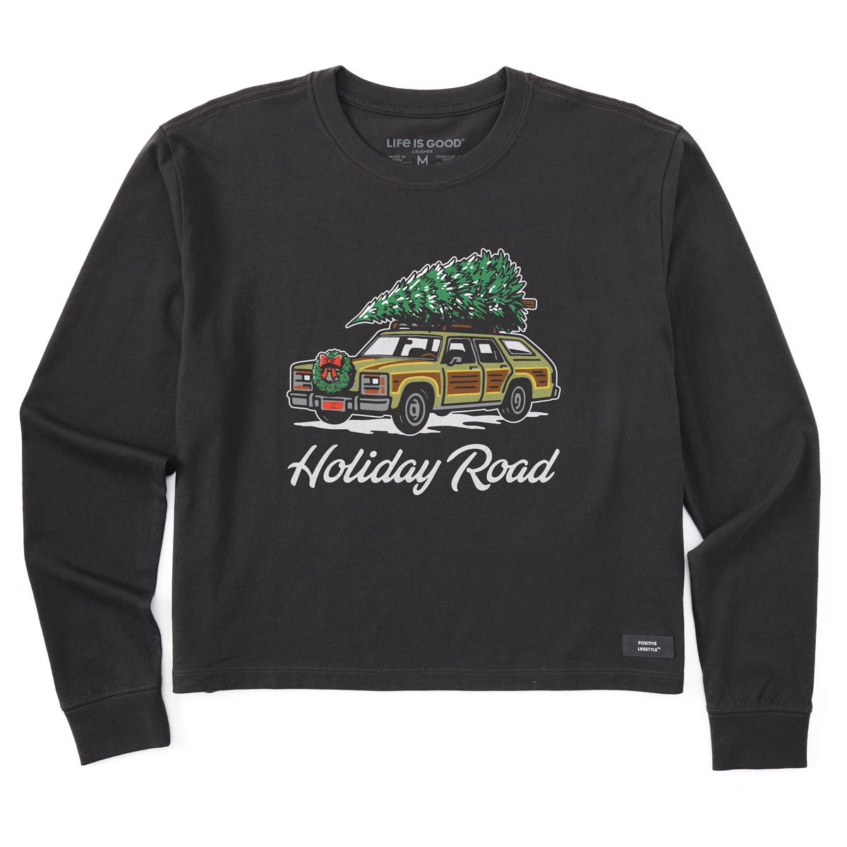 Women's Holiday Road Long Sleeve Crusher Boxy Tee product image 1