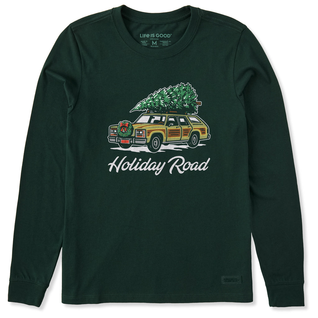 Women's Holiday Road Long Sleeve Crusher Tee product image 1