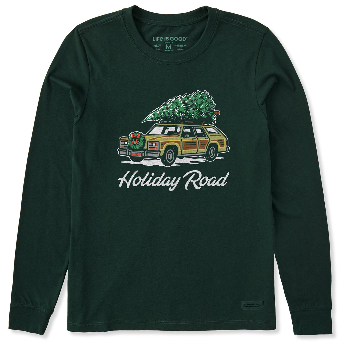 Women's Holiday Road Long Sleeve Crusher Tee product image 1