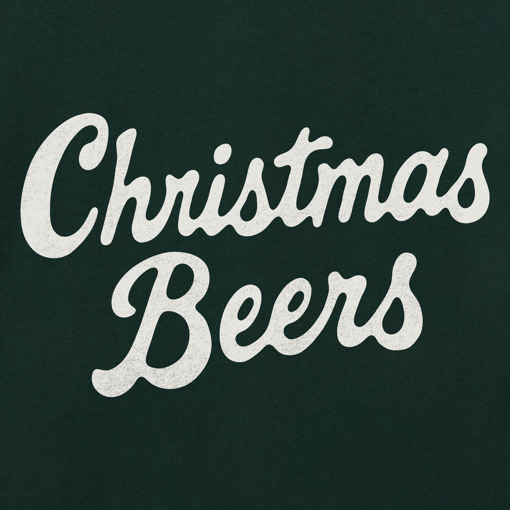 Women's Christmas Beers Script Long Sleeve Crusher Tee product image 2