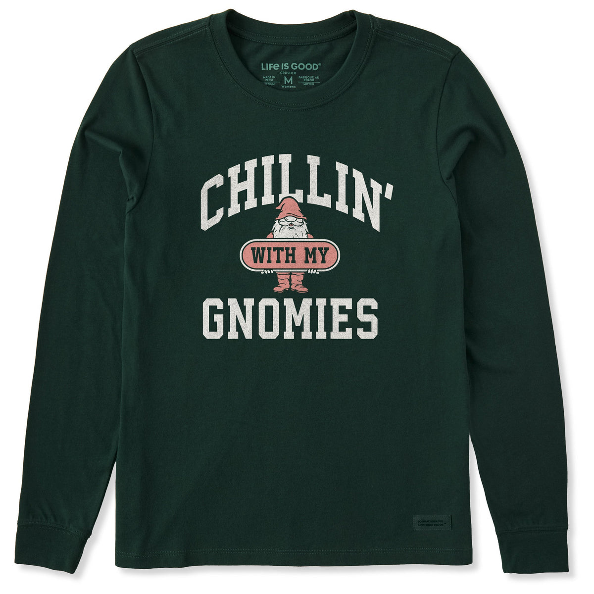 Women's Chillin' with my Gnomies Arch Long Sleeve Crusher product image 1