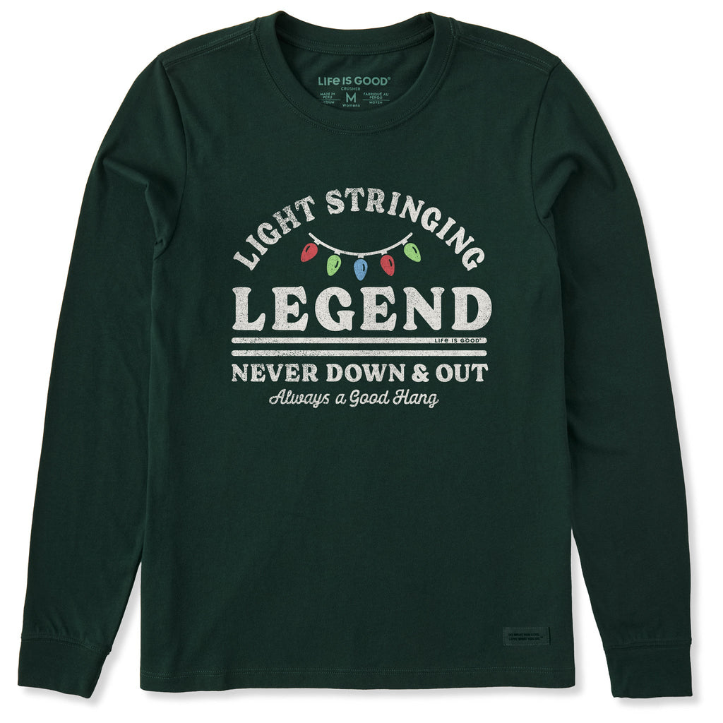 Women's Light Stringing Legend Long Sleeve Crusher Tee product image 1