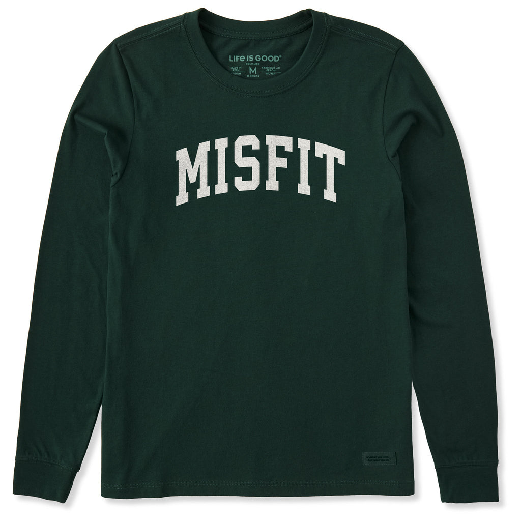Women's Misfit Arch Long Sleeve Crusher Tee product image 1