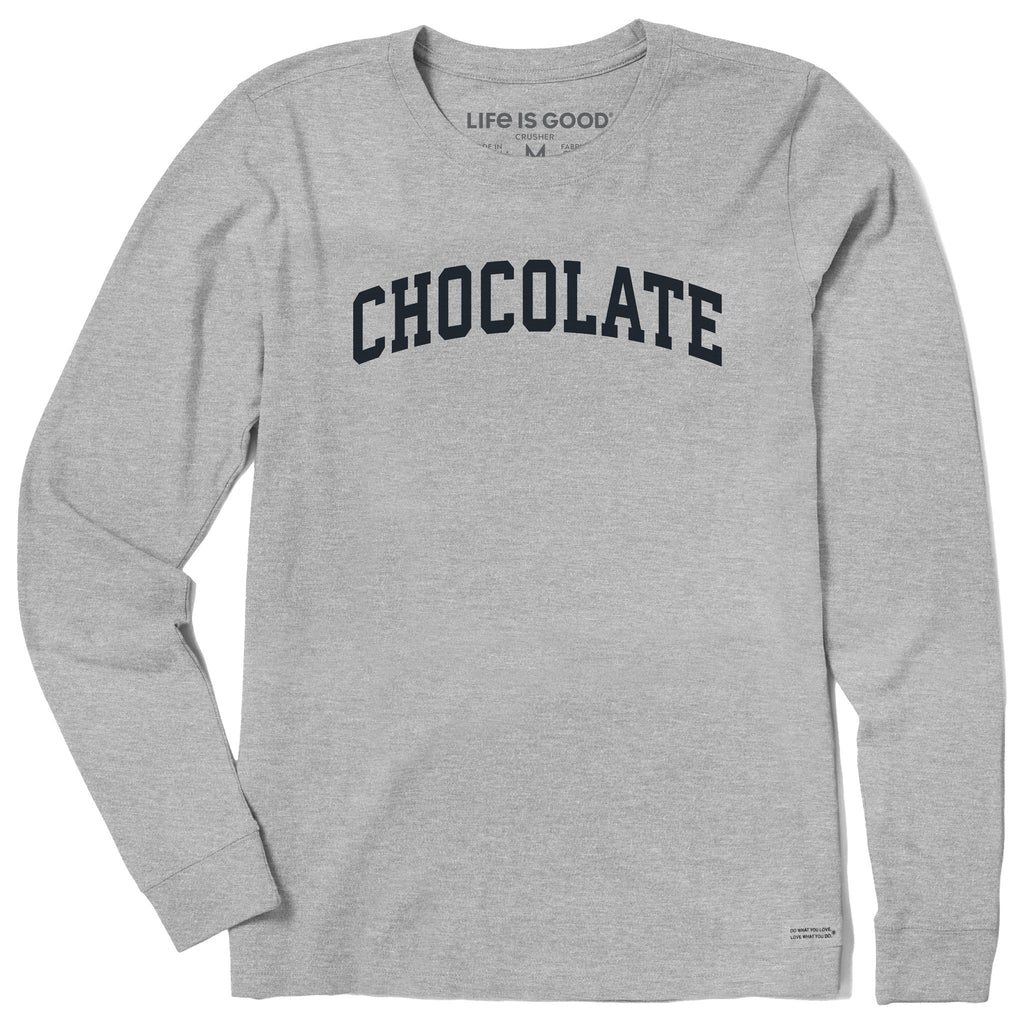 Women's Chocolate Arch Long Sleeve Crusher Tee product image 1