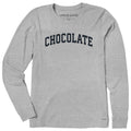Women's Chocolate Arch Long Sleeve Crusher Tee product image 1