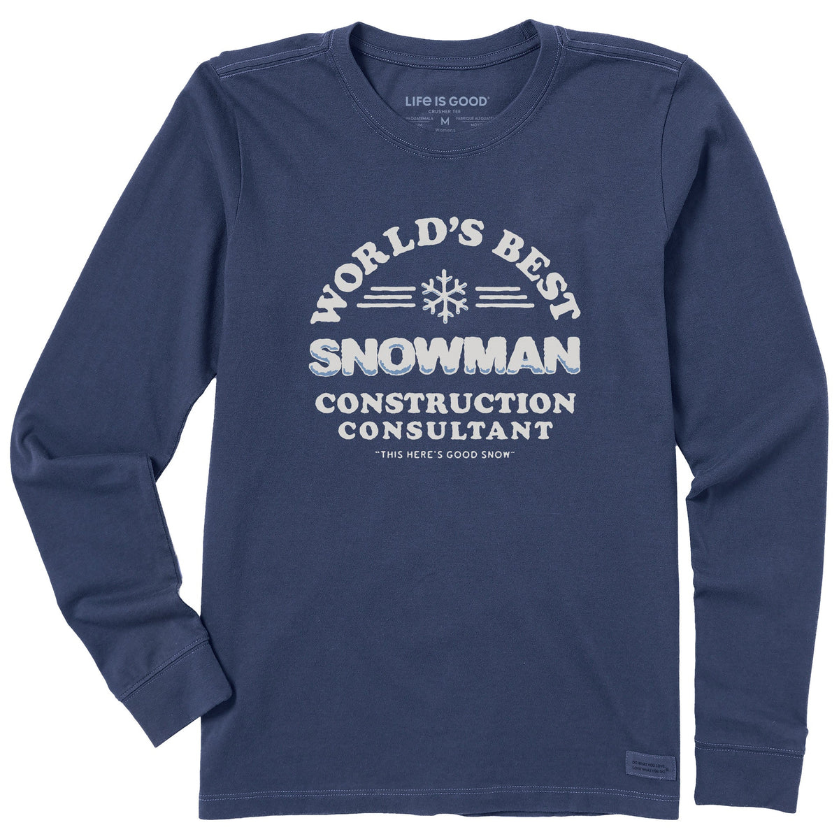 Women's Snowman Consultant Long Sleeve Crusher Tee product image 1