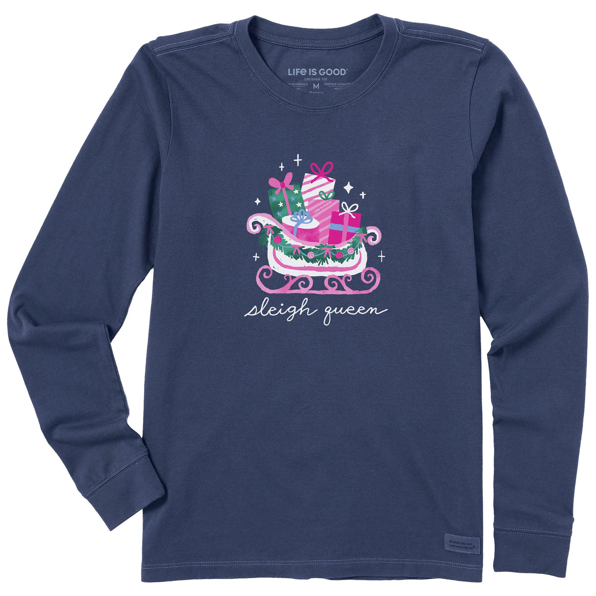 Women's Sleigh Queen Long Sleeve Crusher Tee product image 1