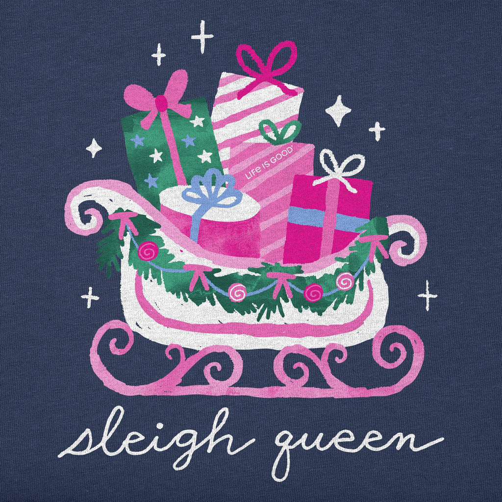 Women's Sleigh Queen Long Sleeve Crusher Tee product image 2
