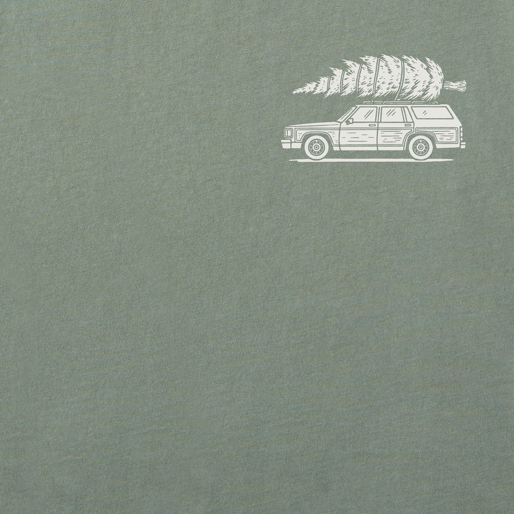 Men's Christmas Tree Farm Long Sleeve Crusher Tee product image 3
