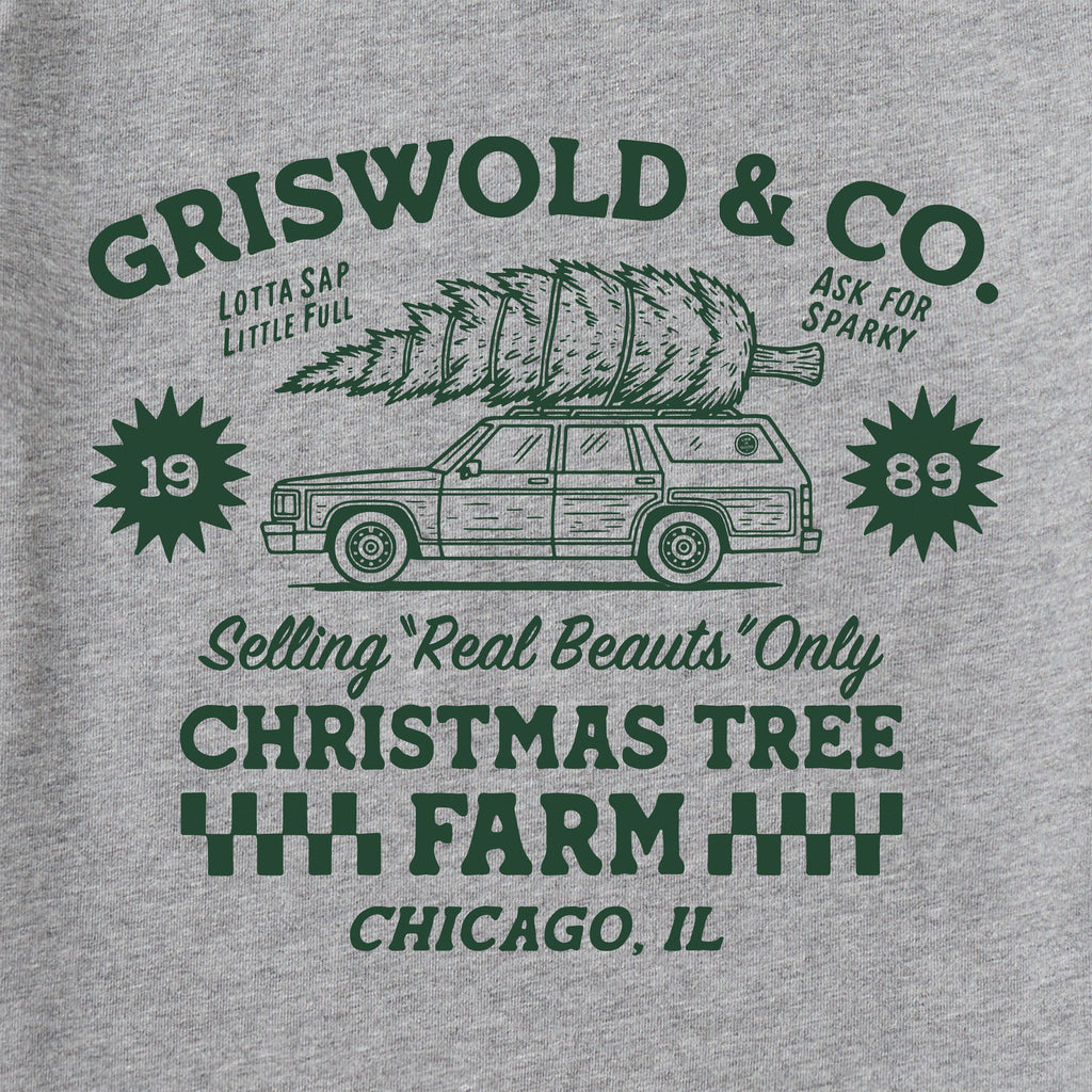 Men's Christmas Tree Farm Long Sleeve Crusher Tee product image 5