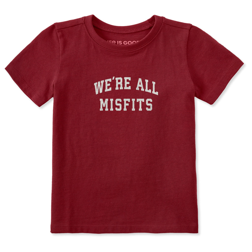 Toddler We're All Misfits Arch Short Sleeve Crusher Tee product image 1