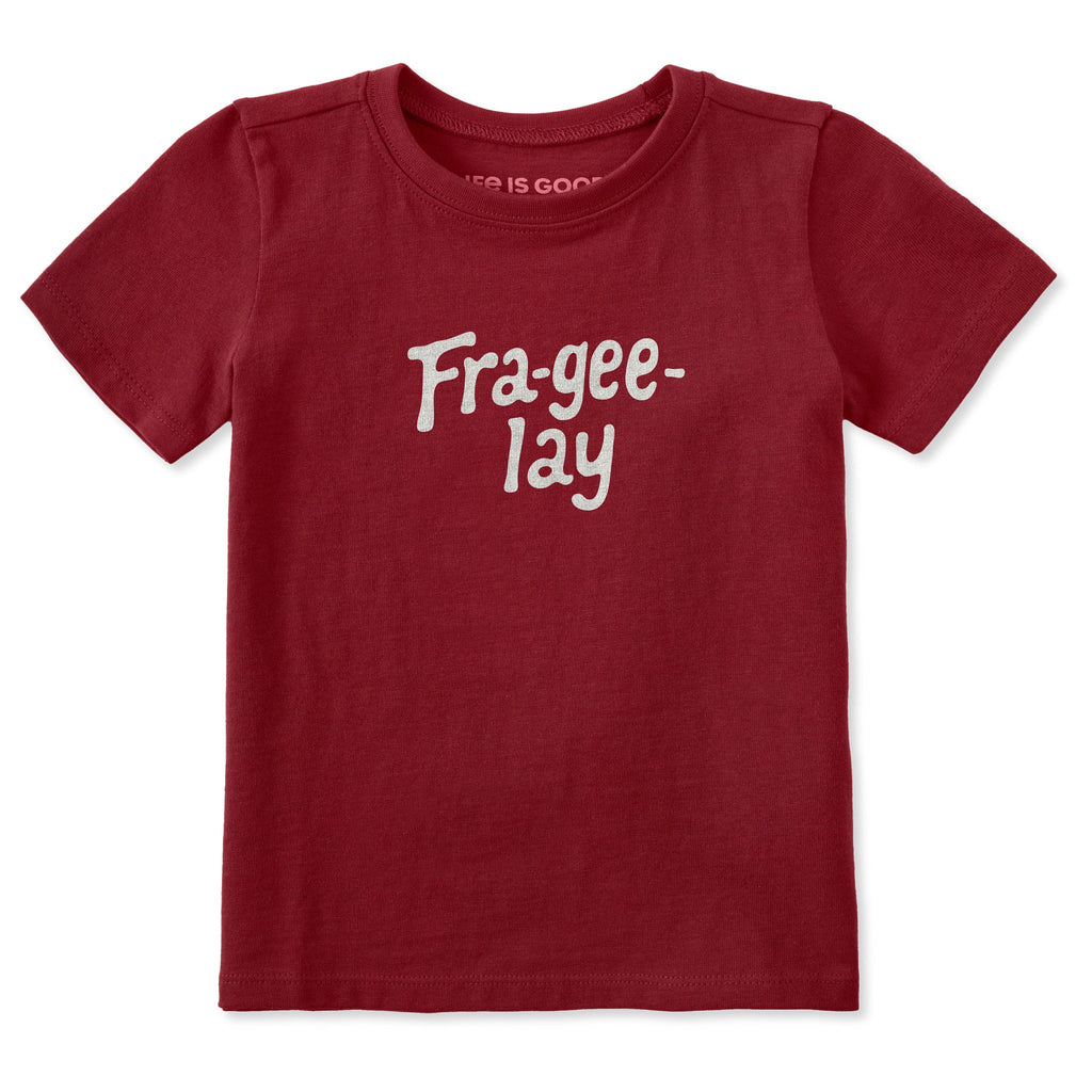 Toddler Fra-gee-lay Script Short Sleeve Crusher Tee product image 1