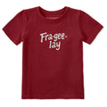 Toddler Fra-gee-lay Script Short Sleeve Crusher Tee product image 1